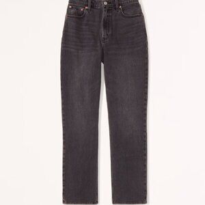 Abercrombie Curve Love Ultra High Rise 90s Straight Jean - Sz. 0 / 25 SHORT